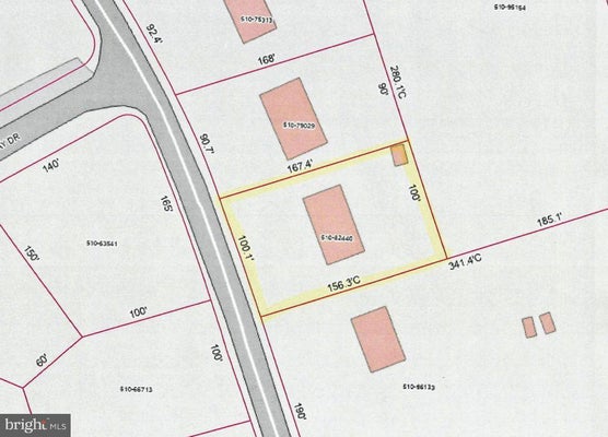 Parcel map for 137 Marticville Road